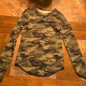 NOBO camouflage long sleeve shirt